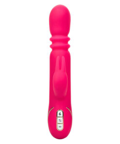 CALEXOTICS – JACK FANTASY TRIPLE VIBRADOR CALENTABLE RABBIT ROSA - intimamenities.com