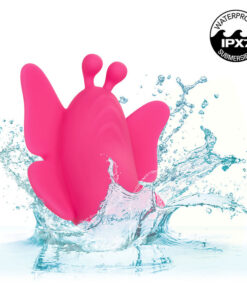 CALEXOTICS – NEON VIBES THE FLUTTER VIBE ESTIMULADOR 10 VIBRACIONES ROSA - intimamenities.com