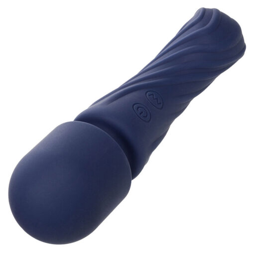 CALEXOTICS – CHARISMA ALLURE MASAJEADOR DOBLE MOTOR 12 FUNCIONES 17,25 CM X 4,5 CM MORADO - intimamenities.com