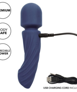 CALEXOTICS – CHARISMA ALLURE MASAJEADOR DOBLE MOTOR 12 FUNCIONES 17,25 CM X 4,5 CM MORADO - intimamenities.com