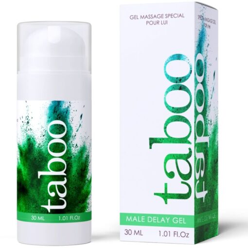 RUF – TABOO MALE DELAY GEL RETARDANTE PARA HOMBRE 30 ML - intimamenities.com