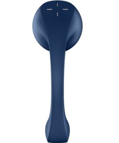 SATISFYER – PRO+ WAVE 4 ESTIMULADOR PUNTO G & AIR PULSE APLICACIÓN GRATUITA AZUL OSCURO - intimamenities.com