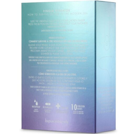 BIJOUX – BETTER THAN YOUR EX BALA VIBRADORA 10 VIBRACIONES GRIS - intimamenities.com