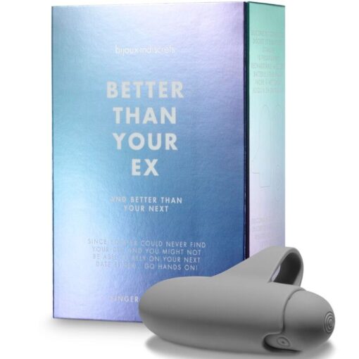 BIJOUX – BETTER THAN YOUR EX BALA VIBRADORA 10 VIBRACIONES GRIS - intimamenities.com