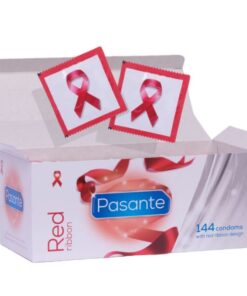 PASANTE – PRESERVATIVOS RED RIBBON 144 UNIDADES - intimamenities.com