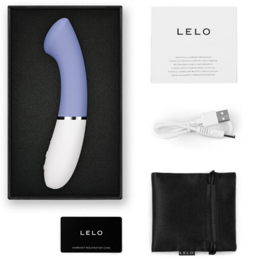 LELO –   GIGI™ 3 VIBRADOR PUNTO G AZUL - intimamenities.com