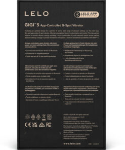 LELO –   GIGI™ 3 VIBRADOR PUNTO G AZUL - intimamenities.com