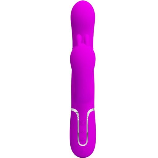 PRETTY LOVE – CAMMY TRIPLE VIBRADOR MULTIFUNCIÓN 4 EN 1 ROSA - intimamenities.com