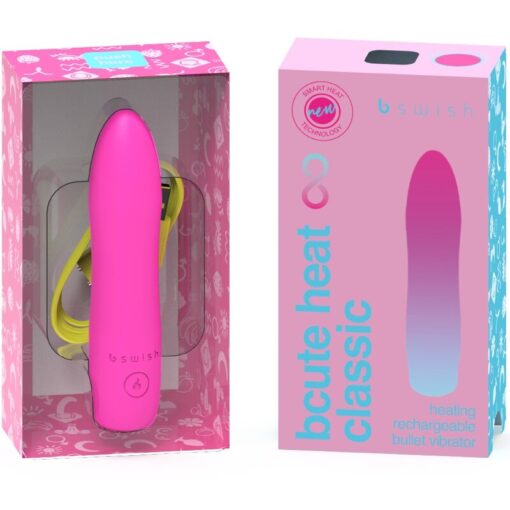 B SWISH – BCUTE INFINITE HEAT CLASSIC VIBRADOR CALENTABLE ROSA - intimamenities.com
