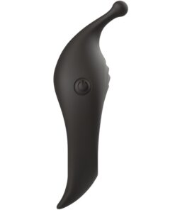 B SWISH – BCHARMED RHYTHM INFINITE DELUXE ANILLO PARA PENE 15 VIBRACIONES NEGRO - intimamenities.com