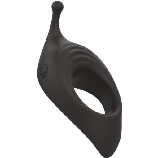 B SWISH – BCHARMED RHYTHM INFINITE DELUXE ANILLO PARA PENE 15 VIBRACIONES NEGRO - intimamenities.com