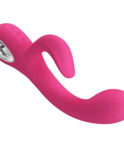 PRETTY LOVE – FRITZ VIBRADOR RABBIT 12 VIBRACIONES ROSA - intimamenities.com