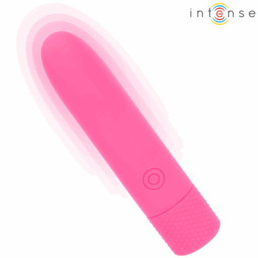 INTENSE – SYMONE BALA VIBRADORA RECARGABLE POR USB 8 VIBRACIONES ROSA 10 X 2.2 CM - intimamenities.com
