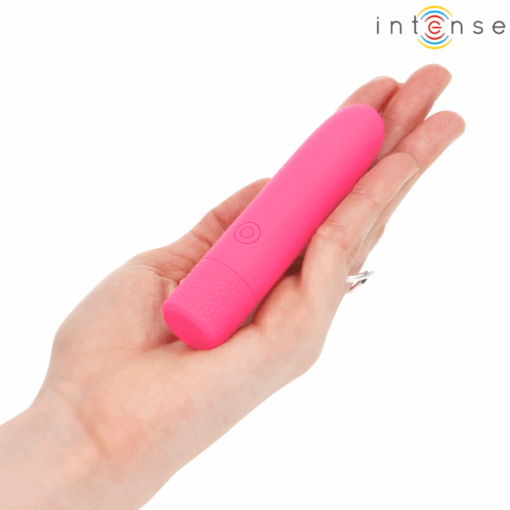 INTENSE – SYMONE BALA VIBRADORA RECARGABLE POR USB 8 VIBRACIONES ROSA 10 X 2.2 CM - intimamenities.com