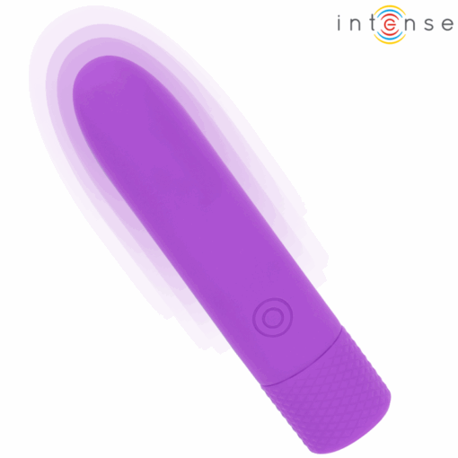 INTENSE – SYMONE BALA VIBRADORA RECARGABLE POR USB 8 VIBRACIONES MORADO 10 X 2.2 CM - intimamenities.com