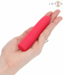 INTENSE – SYMONE BALA VIBRADORA RECARGABLE POR USB 8 VIBRACIONES ROJO 10 X 2.2 CM - intimamenities.com