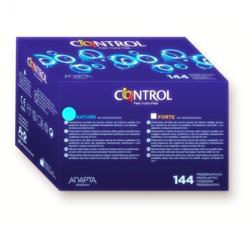 CONTROL – ADAPTA NATURE PRESERVATIVOS 144 UNIDADES - intimamenities.com