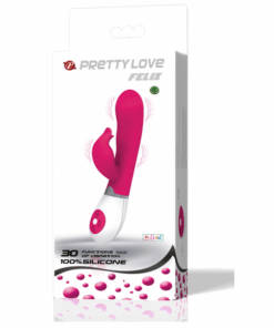 PRETTY LOVE – FLIRTATION VIBRADOR CON ESTIMULADOR FELIX - intimamenities.com