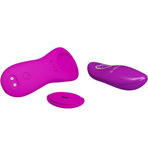 PRETTY LOVE – ROMARIO ESTIMULADOR LAY-ON CLÍTORIS CONTROL REMOTO ROSA - intimamenities.com