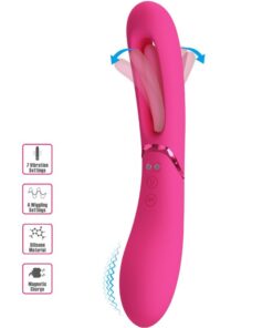 ROMANCE – LEXIE VIBRADOR PUNTO G 7 VIBRACIONES ROSA - intimamenities.com