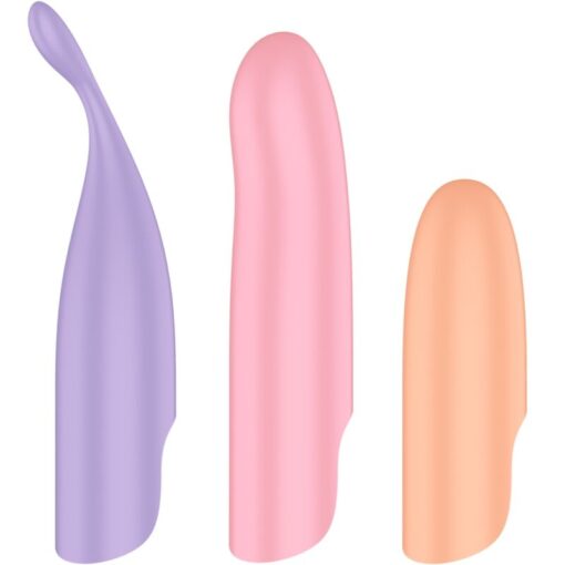SATISFYER – PLAYFUL FOUR SET VIBRADORES 4 EN 1 + POWER BULLET - intimamenities.com