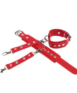 SUBBLIME – 953706 ESPOSAS CON CINTURÓN BONDAGE ROJO TALLA ÚNICA - intimamenities.com