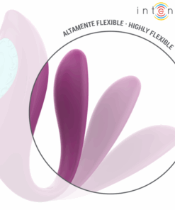 INTENSE – ANNIE ESTIMULADOR & VIBRADOR FORMA DE U MORADO CONTROL REMOTO - intimamenities.com
