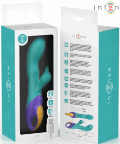 INTENSE – FRED VIBRADOR RABBIT AZUL - intimamenities.com