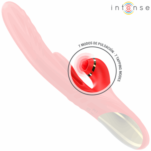 INTENSE – ROSALIA VIBRADOR MULTIFUNCIÓN 3 EN 1 ROJO - intimamenities.com