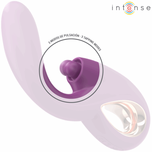 INTENSE – LALI VIBRADOR PUNTO G MULTIFUNCIÓN ESTIMULACIÓN & EMPUJE & VIBRACIÓN MORADO - intimamenities.com