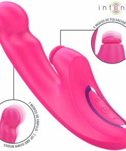 INTENSE – EMI VIBRADOR 13,5 CM MULTIFUNCIÓN 3 EN 1 10 VIBRACIONES ROSA - intimamenities.com