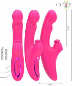 INTENSE – EMI VIBRADOR 13,5 CM MULTIFUNCIÓN 3 EN 1 10 VIBRACIONES ROSA - intimamenities.com