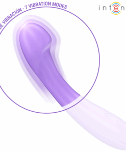 INTENSE – BECKY VIBRADOR 19 CM CALENTABLE 7 VIBRACIONES MORADO - intimamenities.com