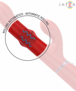 INTENSE – LELE VIBRADOR MULTIFUNCIÓN ROTATORIO & OSCILACIÓN & ESTIMULACIÓN ROJO - intimamenities.com