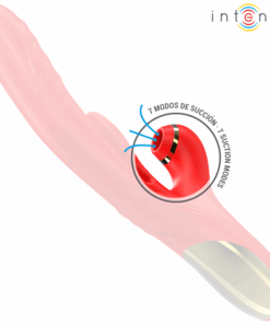 INTENSE – KAROL VIBRADOR MULTIFUNCIÓN EMPUJE & ESTIMULACIÓN & ONDAS ESTIMULADORAS ROJO - intimamenities.com