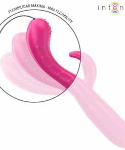 INTENSE – AMARA VIBRADOR CON LENGUA ESTIMULADORA 10 VIBRACIONES ROSA - intimamenities.com