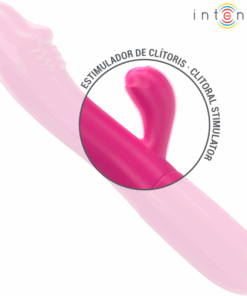INTENSE – IVY VIBRADOR FLEXIBLE 10 VIBRACIONES CON LENGUA ESTIMULADORA ROSA - intimamenities.com