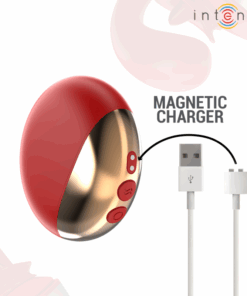 INTENSE – MARIAH VIBRADOR & ESTIMULADOR EN FORMA DE U 10 VIBRACIONES ROJO - intimamenities.com