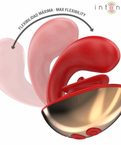 INTENSE – MARIAH VIBRADOR & ESTIMULADOR EN FORMA DE U 10 VIBRACIONES ROJO - intimamenities.com