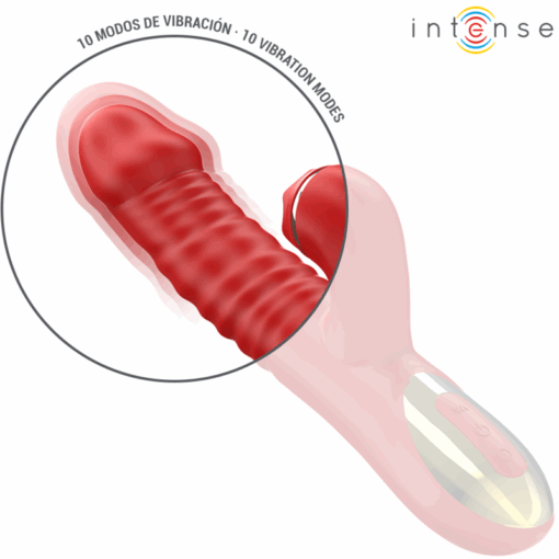 INTENSE – THALIA VIBRACIÓN & EMPUJE & ESTIMULACIÓN ROJO - intimamenities.com