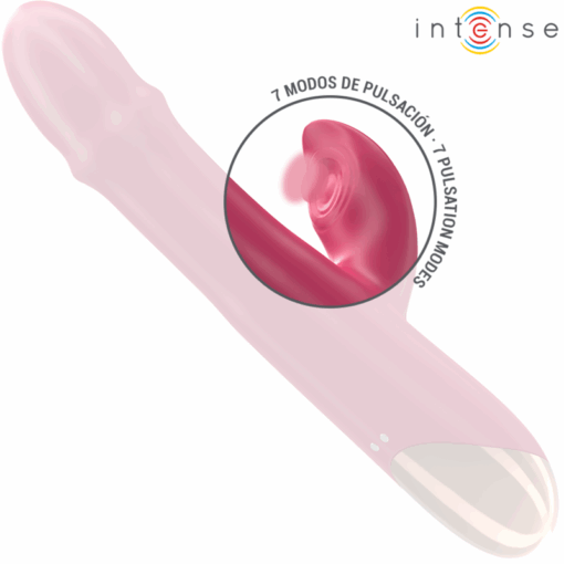 INTENSE – CHLOE VIBRADOR MULTIFUNCIÓN 3 EN 1 ROJO - intimamenities.com