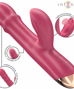 INTENSE – CHLOE VIBRADOR MULTIFUNCIÓN 3 EN 1 ROJO - intimamenities.com