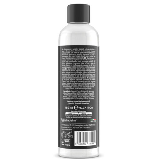 INTIMATELINE LUXURIA – ACEITE DE MASAJES NUBE DE AZÚCAR 150 ML - intimamenities.com