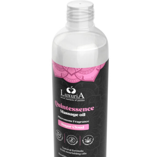 INTIMATELINE LUXURIA – ACEITE DE MASAJES NUBE DE AZÚCAR 150 ML - intimamenities.com