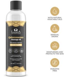INTIMATELINE LUXURIA – ACEITE DE MASAJES VAINILLA EXÓTICA 150 ML - intimamenities.com