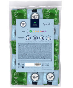 MISTER SIZE – PRESERVATIVOS TALLA XS 47 MM (100 UNIDADES) - intimamenities.com