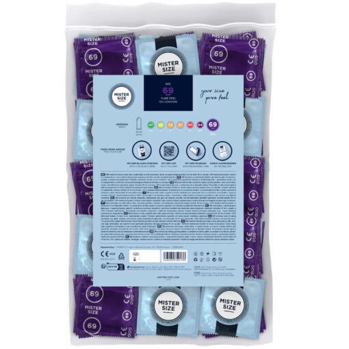 MISTER SIZE – PRESERVATIVOS TALLA XXXL 69 MM (100 UNIDADES) - intimamenities.com