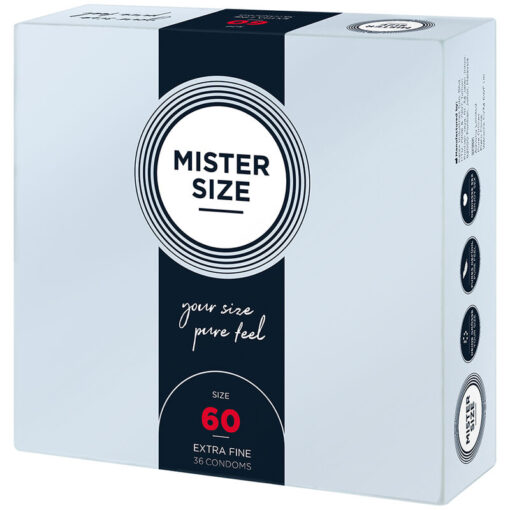 MISTER SIZE – PRESERVATIVOS TALLA XL 60 MM (36 UNIDADES) - intimamenities.com