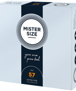 MISTER SIZE – PRESERVATIVOS TALLA L 57 MM (36 UNIDADES) - intimamenities.com