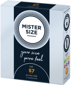 MISTER SIZE – PRESERVATIVOS TALLA L 57 MM (3 UNIDADES) - intimamenities.com